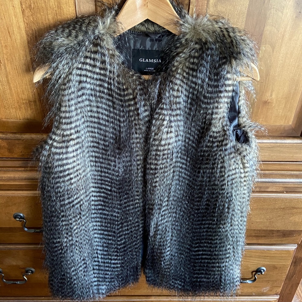 Faux Fur Glamsia Vest